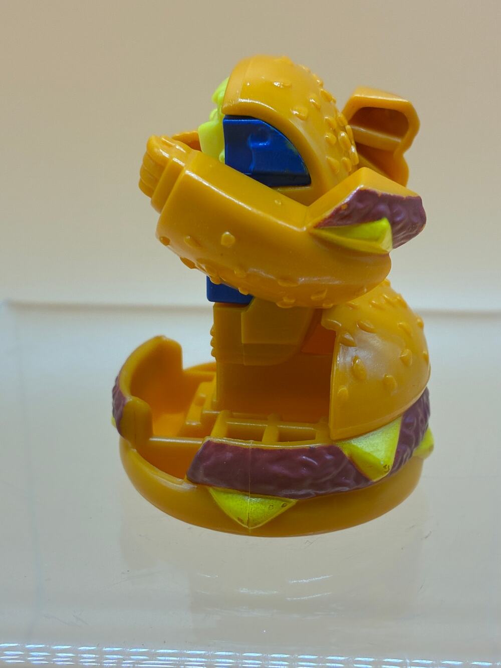 McDonalds Happy Meal Toy Food Changeables Quarter Pounder Transformer 1987